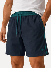 Short Dudalina Masculino Relax Classic Green Azul Marinho