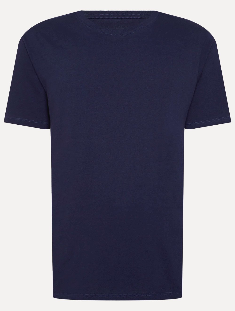Camiseta John John Masculina Regular Fit Basic Lisa Azul Marinho