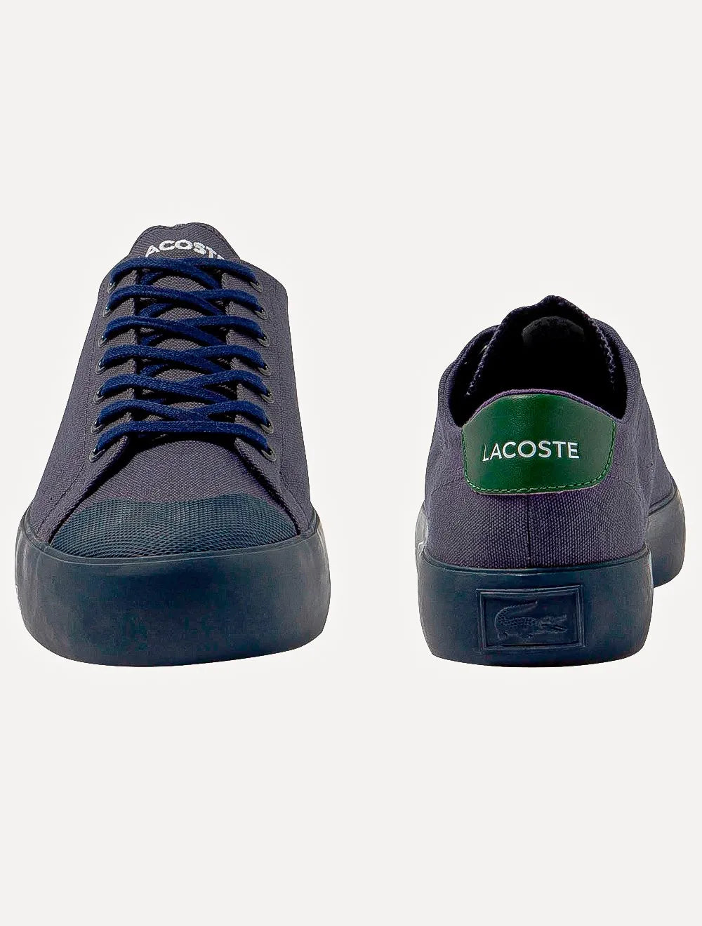 Tênis Lacoste Lona Gripshot Nvy/Dk Grn Azul Marinho