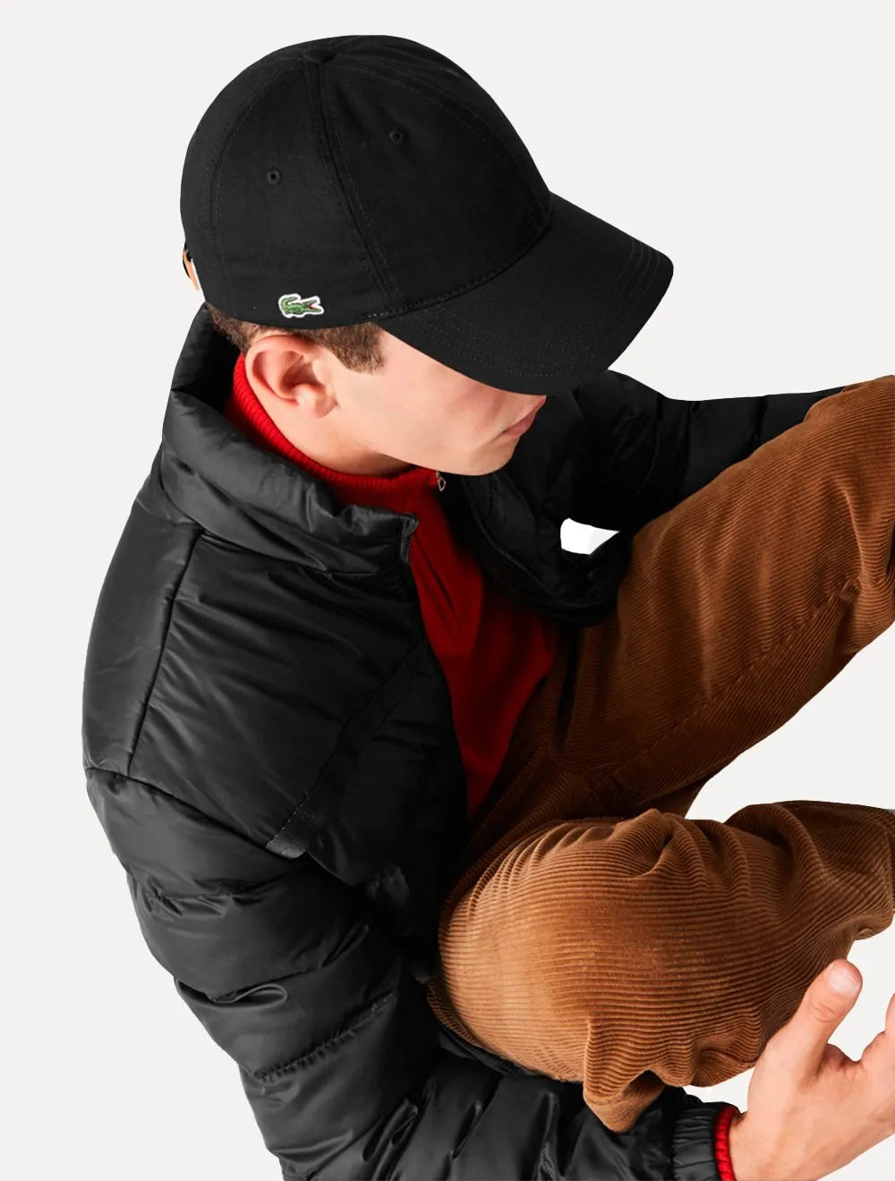 Boné Lacoste | Side Logo Preto
