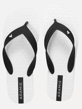 Chinelo Aramis Masculino ARM1139 Box Cabedal Logo Branco