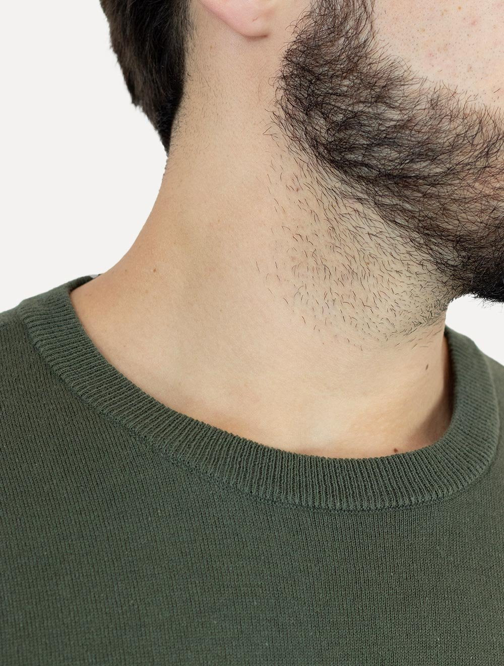 Suéter Calvin Klein Jeans Masculino Tricot Logo Reissue Verde Militar