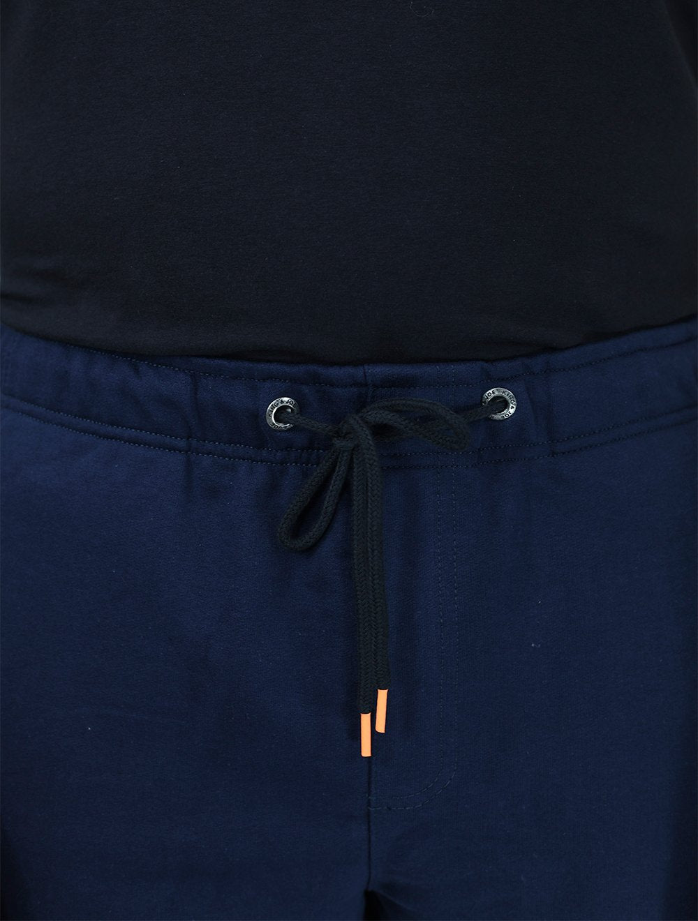 Bermuda King & Joe Masculina Moletom Comfort Logo Azul Marinho