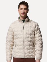 Jaqueta Columbia Masculina Delta Ridge II Down Sem Capuz Caqui Claro
