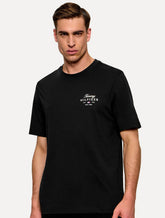 Camiseta Tommy Hilfiger Masculina Brand Love Signature Logo Preta