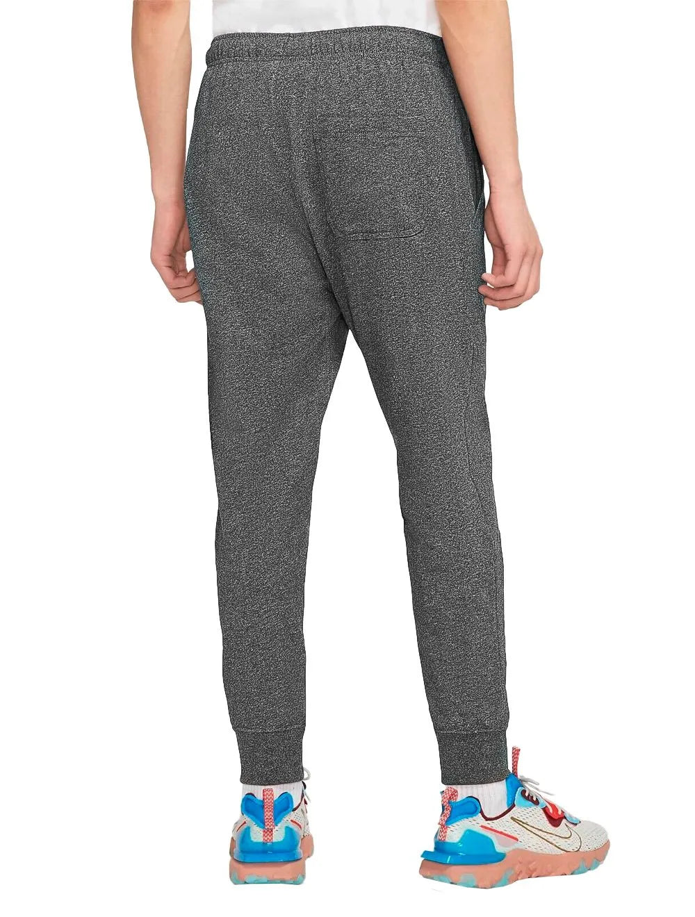 Calça Nike Masculina Sportswear Club Jogger Cinza Escuro Mescla
