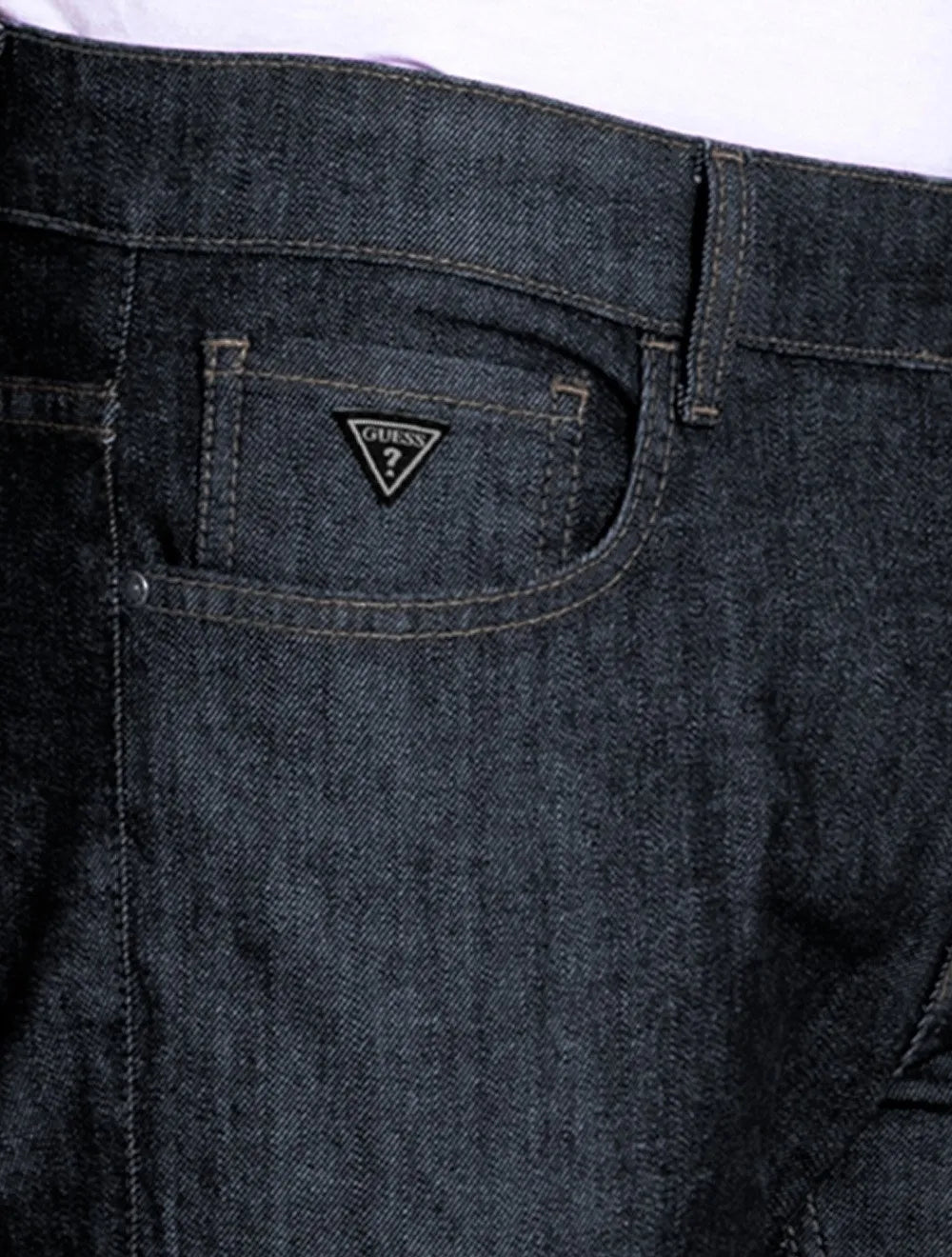 Calça Guess Jeans Masculina Skinny Azul Escuro