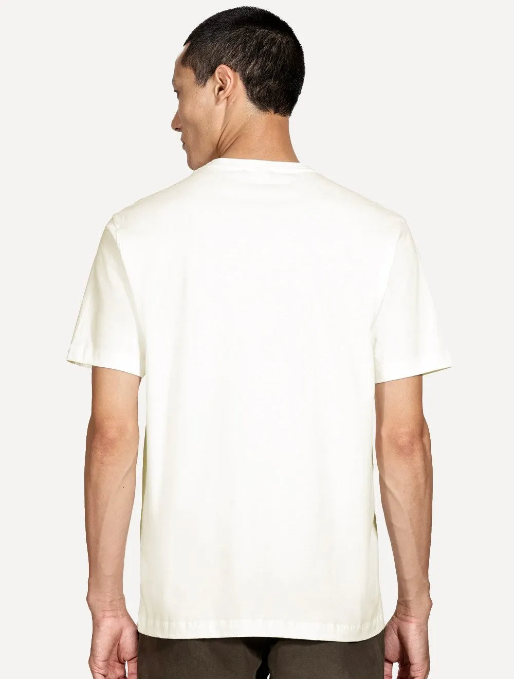Camiseta Aramis Masculina Regular Minimal Established Off White