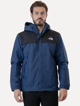 Jaqueta The North Face Masculina Corta-Vento Antora Azul Escuro