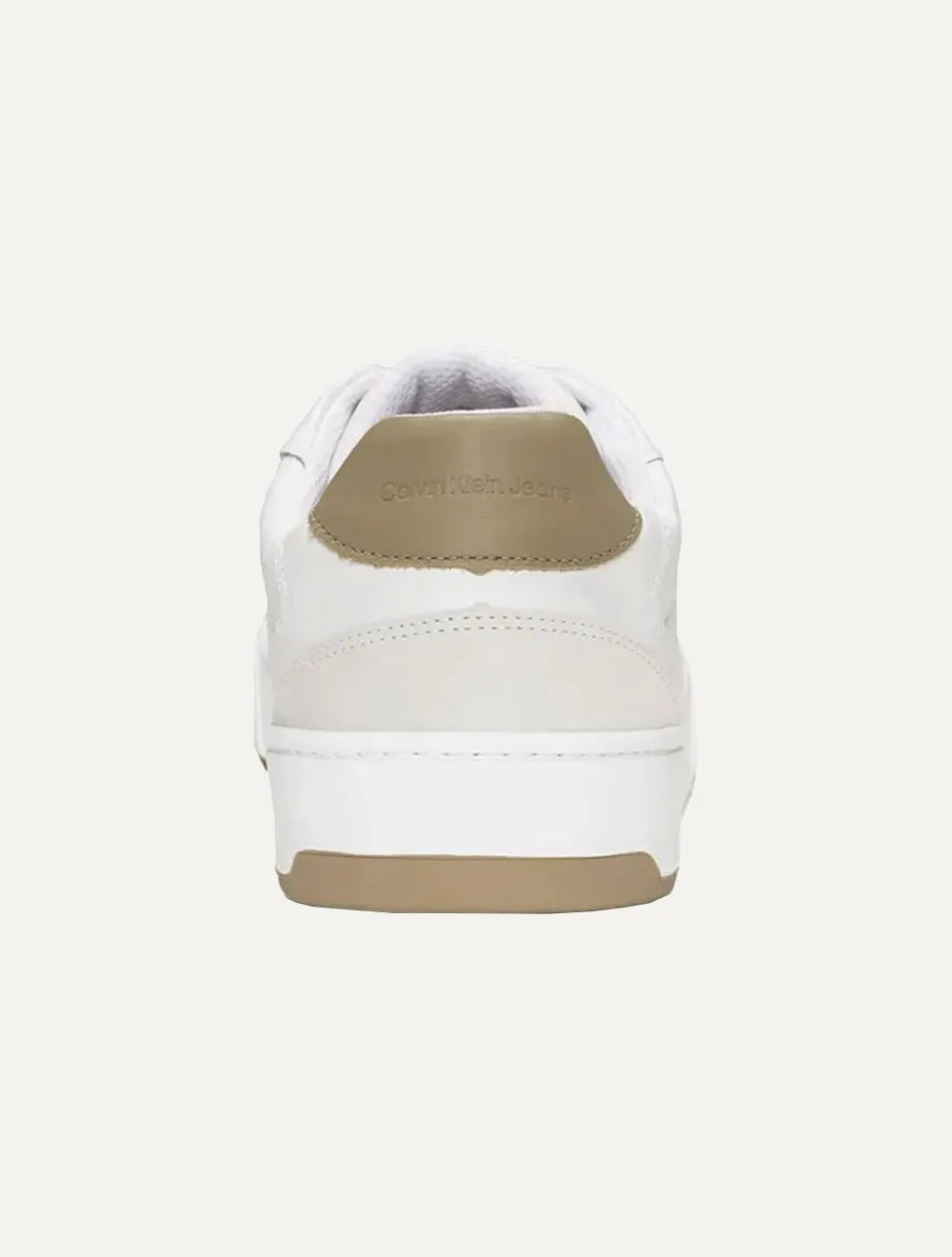 Tênis Calvin Klein Jeans Masculino Couro Sash Re Issue Logo Branco