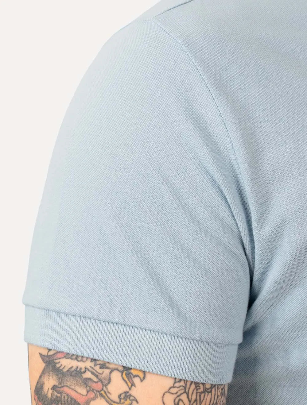 Polo Colcci Masculina Piquet Navy Logo Azul Maya