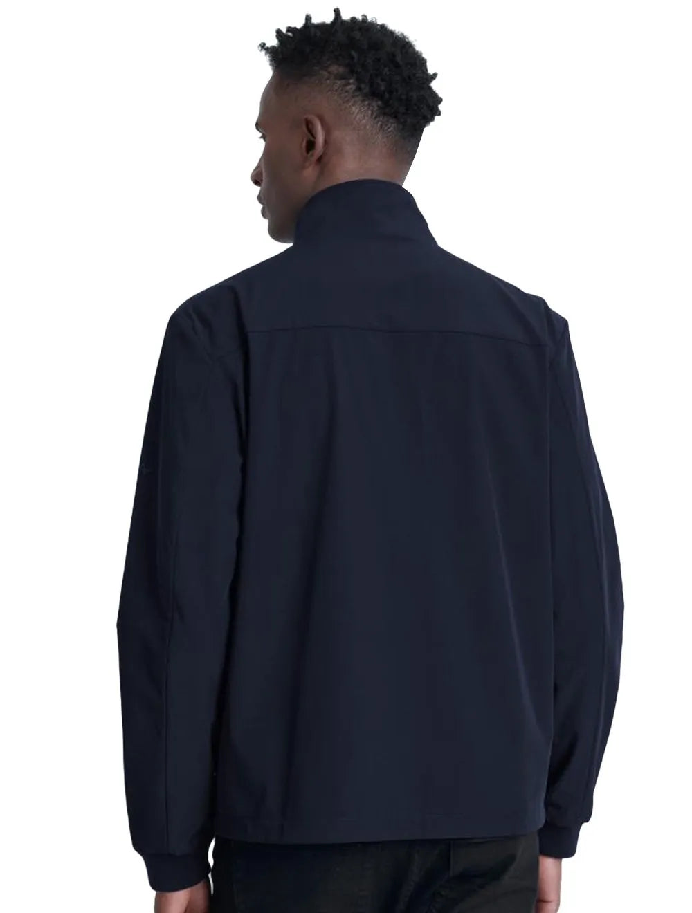 Jaqueta Aramis Masculina Nylon Dupla Face Blue Liquid Repeller Azul Marinho