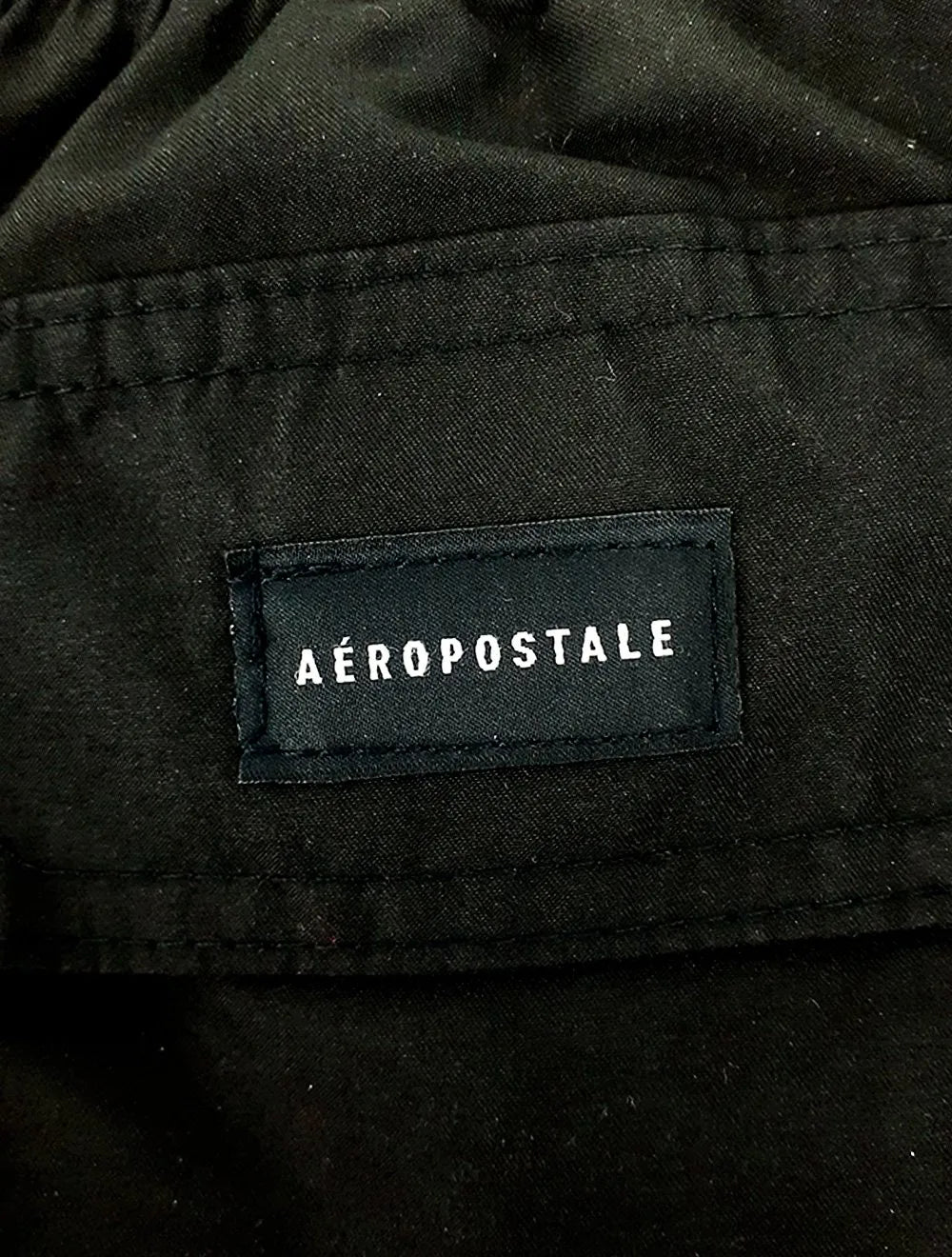 Short Aeropostale Masculino D'Água Swimwear Light Logo Preta