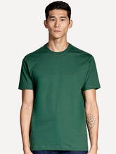 Camiseta Aramis Masculina Basic Lisa Dark Logo Verde Escuro