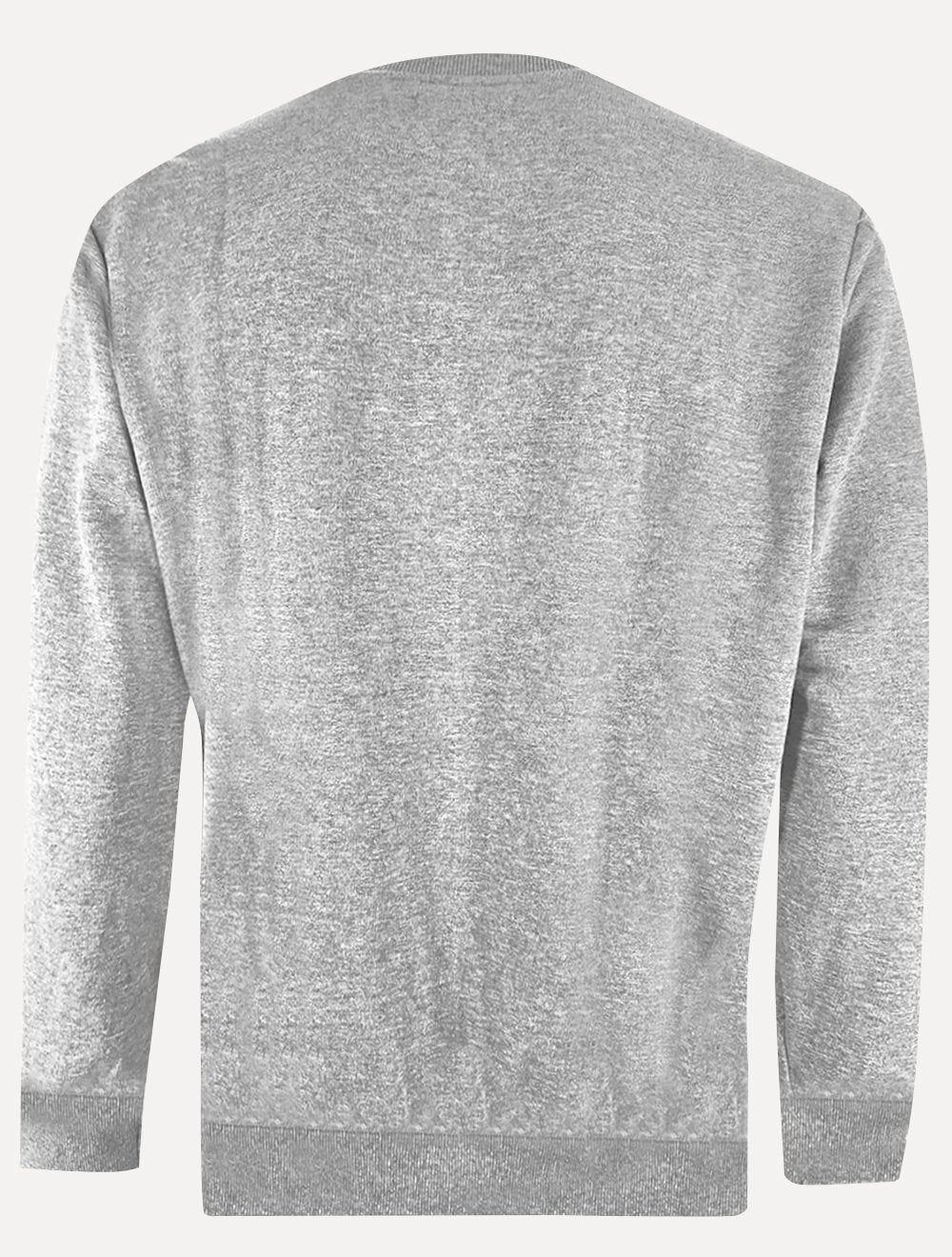 Moletom Guess Masculino Bordado Degrade Cinza Mescla