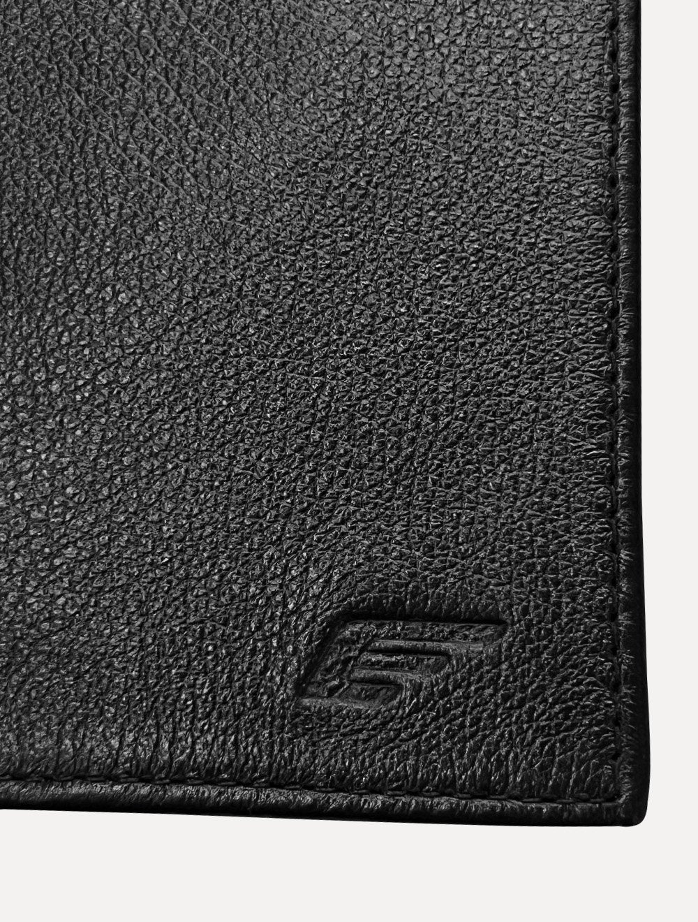 Carteira Ellus Masculina Porta-Cartão Couro Ellord Preta