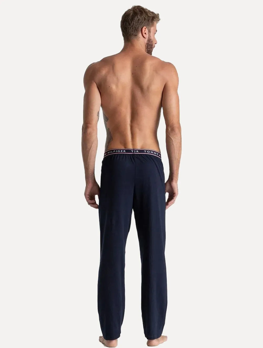 Calça Tommy Hilfiger Sleepwear Lounge Logo Azul Marinho