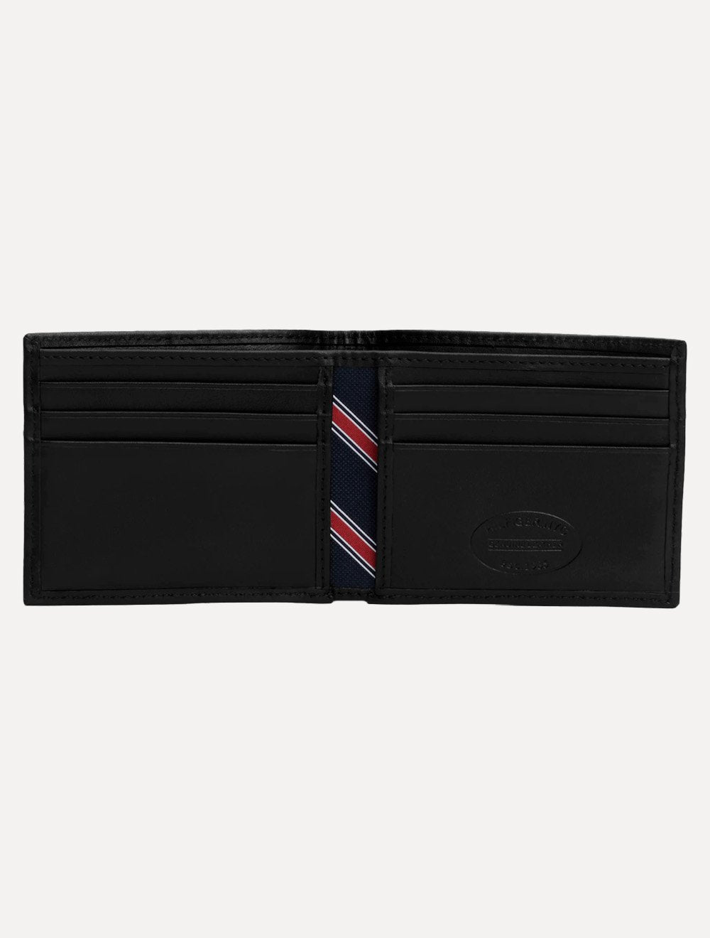 Carteira Tommy Hilfiger Porta Cartão Couro Eton Mini CC Holder Preta