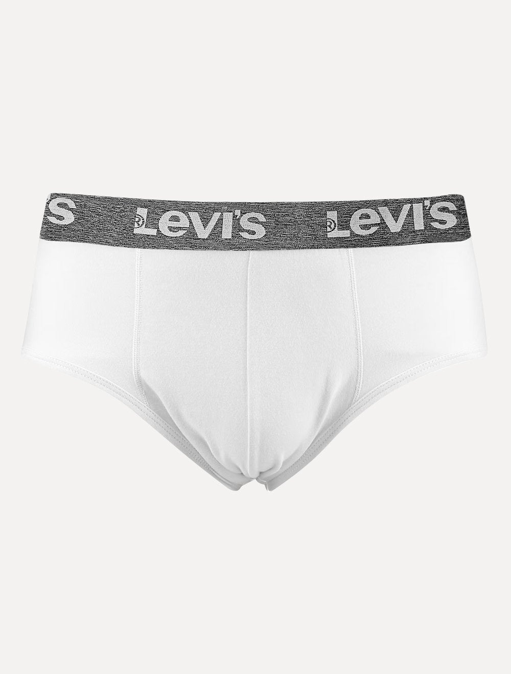 Cueca Levis Slip Brief Noise Branca Pack 2UN