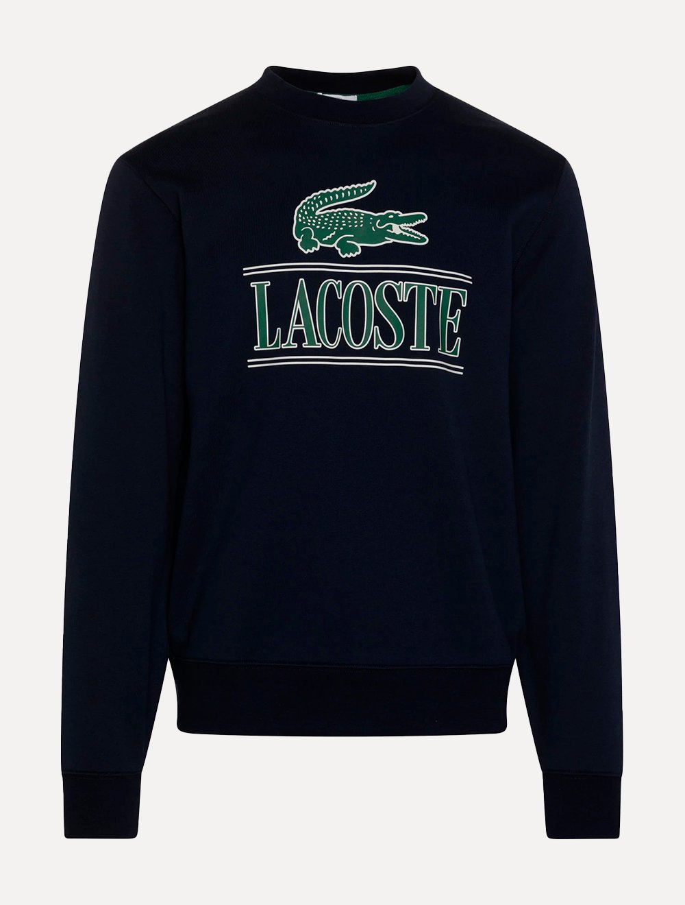 Moletom Lacoste Masculino Cotton Fleece Branded Jogger Azul Marinho