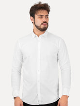Camisa Original Penguin Masculina Regular Tricoline Bordado Branca