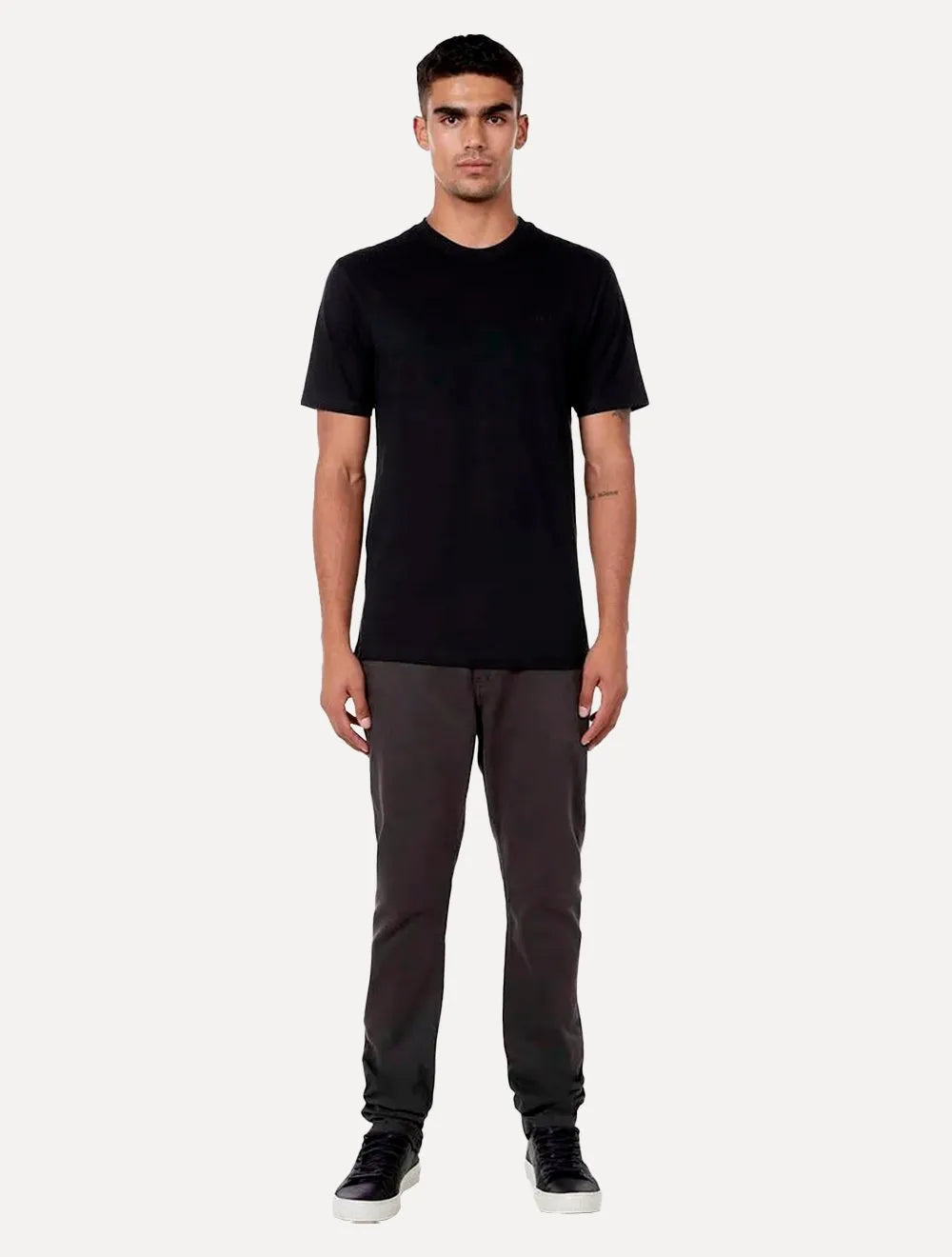 Camiseta John John Masculina Regular New Dirty Preta