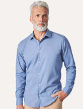 Camisa Reserva Masculina Nova Paraty Green Logo Azul Jeans
