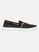Docksider Nautica Masculino Suede NoBuck Preto