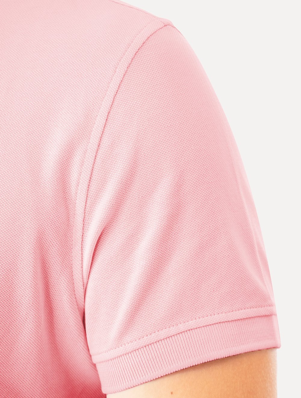 Polo Tommy Hilfiger Masculina Regular Piquet 1985 Rosa