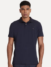 Polo Aramis Masculina Basic Piquet Azul Marinho