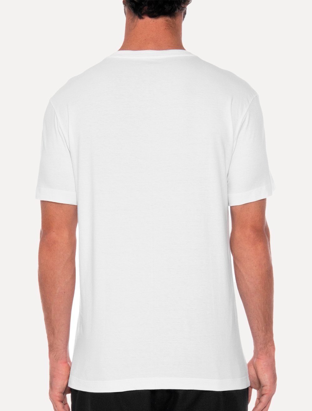 Camiseta Osklen Slim Stone Osklensurng Traco Branca