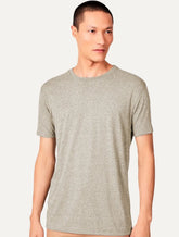 Camiseta Reserva Masculina Slim Malha Pêssego Areia Mescla