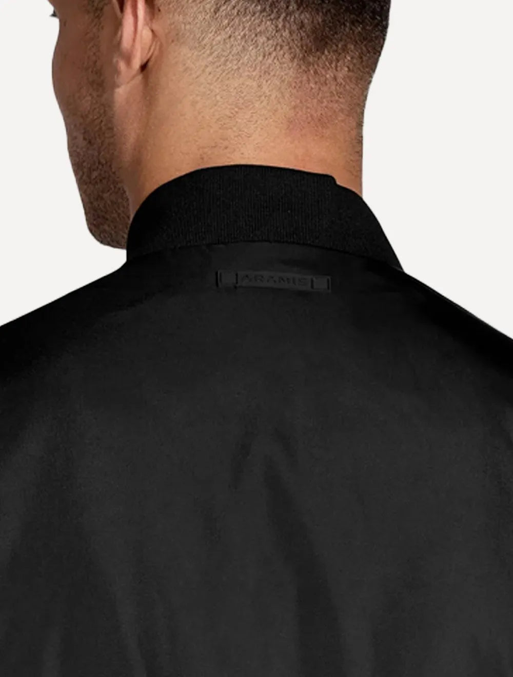 Jaqueta Aramis Masculina Nylon Bomber Liquid Repeller Preta