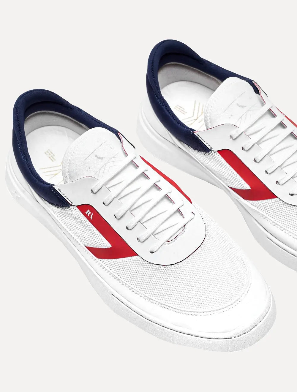 Tênis Reserva Masculino Kirk RSV332 Branco/Vermelho