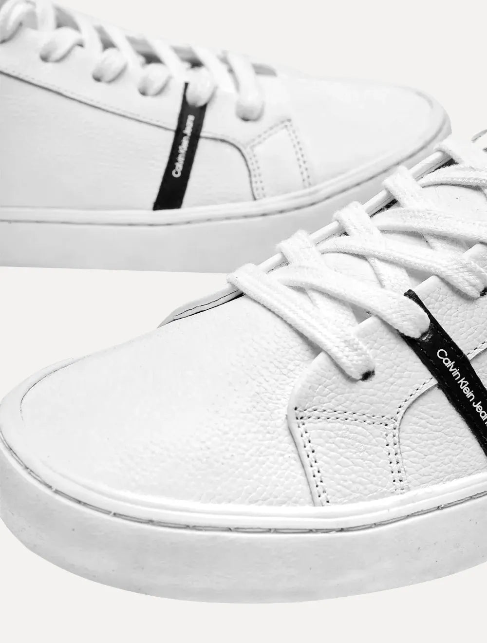 Tênis Calvin Klein Jeans Masculino Baixo Skate Floater Sash Branco