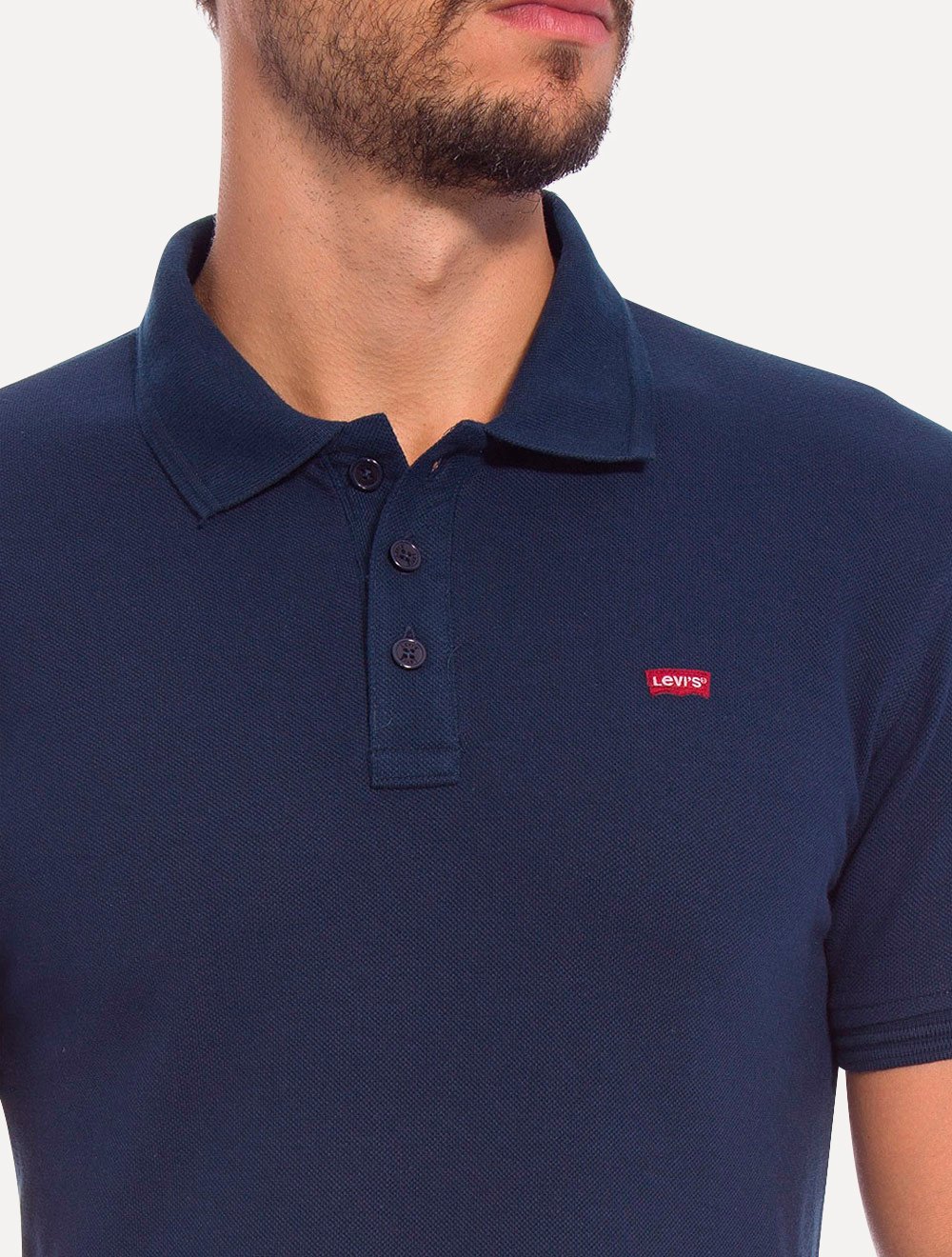 Polo Levis Masculina Housemark Azul Marinho