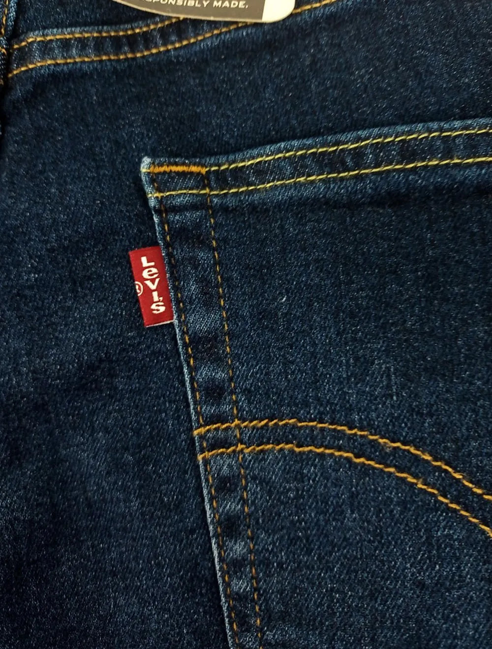 Calça Levis Jeans Masculina 505 Regular Dark Blue Escura