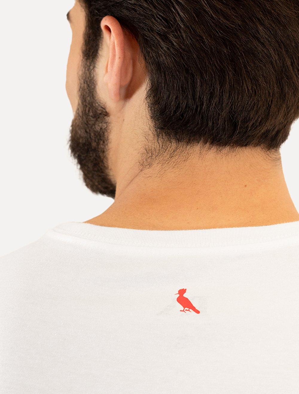 Camiseta Reserva Masculina Lisa Back Woodpecker Branca