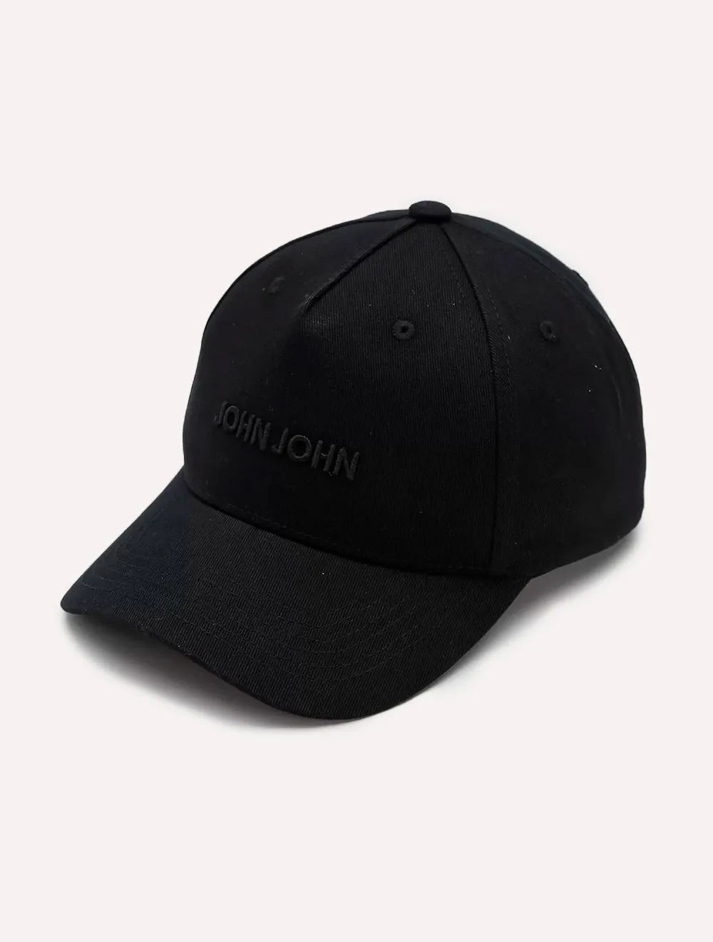 Boné John John JJ Basic Black Preto