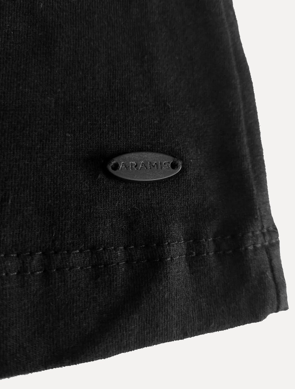 Blusa Aramis Masculina Manga Longa Regular Gola Alta Preta