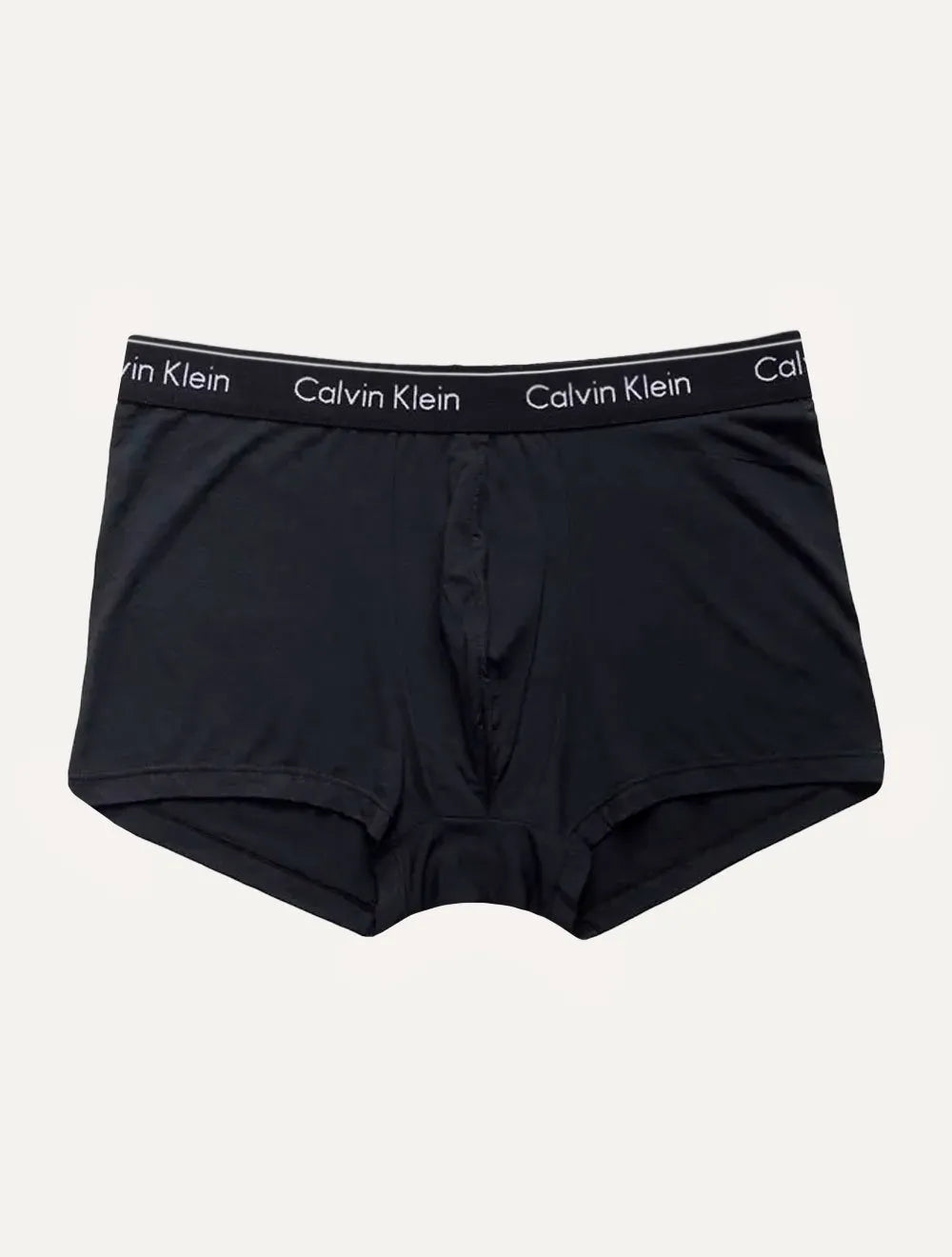 Cueca Calvin Klein Trunk Modern Cotton Seamless Eco Preta