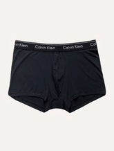 Cueca Calvin Klein Trunk Modern Cotton Seamless Eco Preta