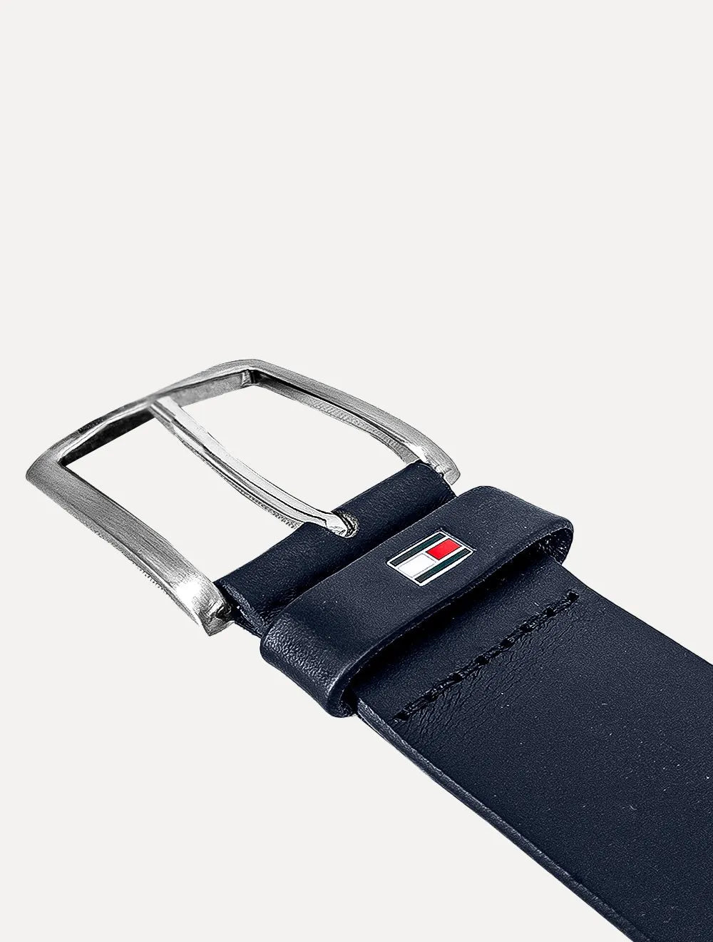 Cinto Tommy Hilfiger Masculino New Denton 3.5 Belt Azul Marinho