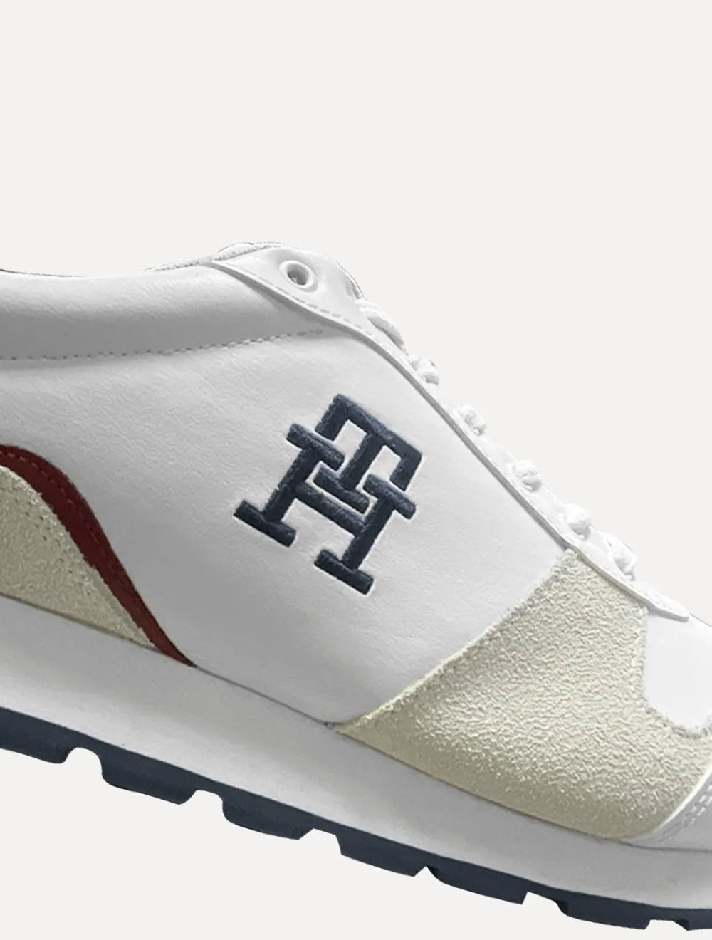 Tênis Tommy Hilfiger Masculino New Dorian Camurça Branco