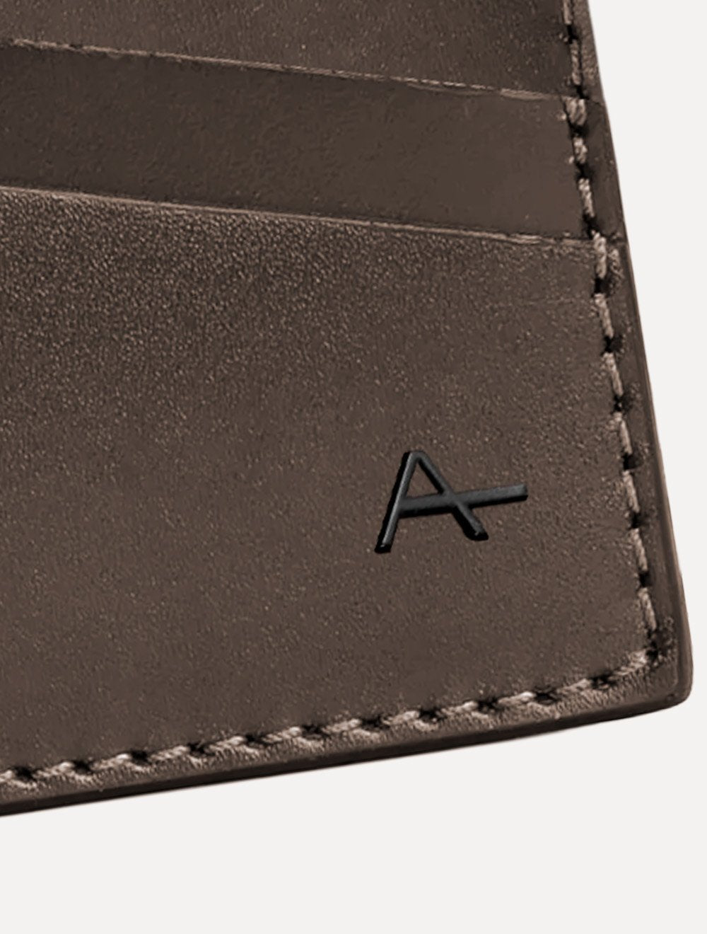 Carteira Aramis Masculina Porta Cartão Couro Basic Marrom Café