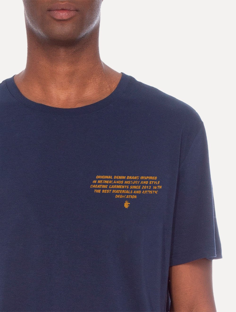 Camiseta Von der Volke Masculina Origineel Austin Azul Marinho