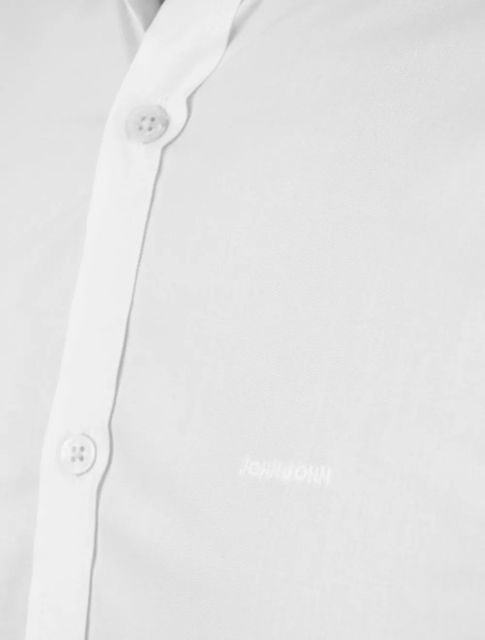 Camisa John John Masculina New Slim Logo Branca