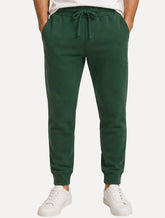 Calça John John Moletom Masculina Embossed Verde Escuro