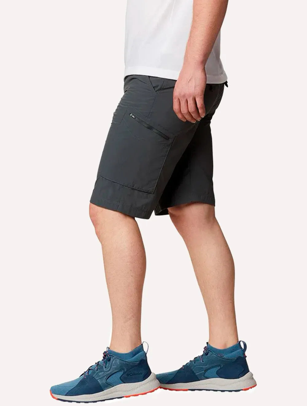 Bermuda Columbia Masculina Cargo Silver Ridge Cinza Escuro