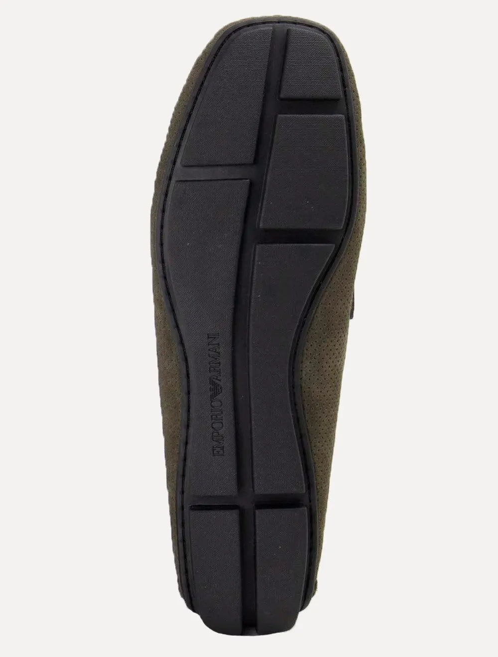 Mocassim Empório Armani Masculino Couro Marrom
